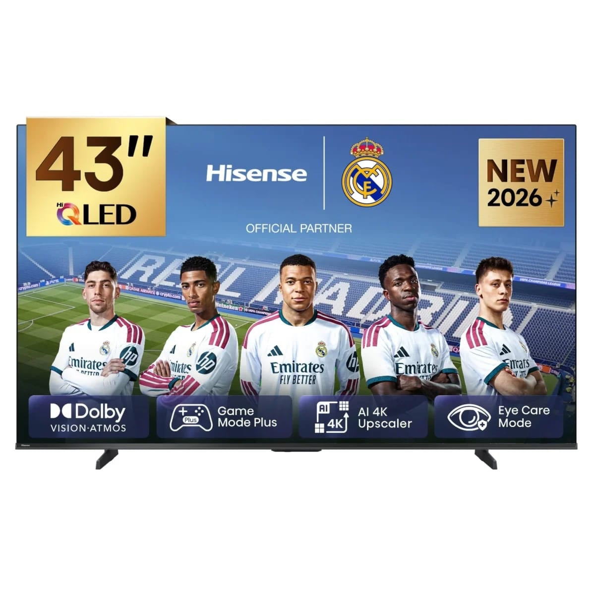 Hisense 43" Smart QLED-4K TV (43Q6QKEN)